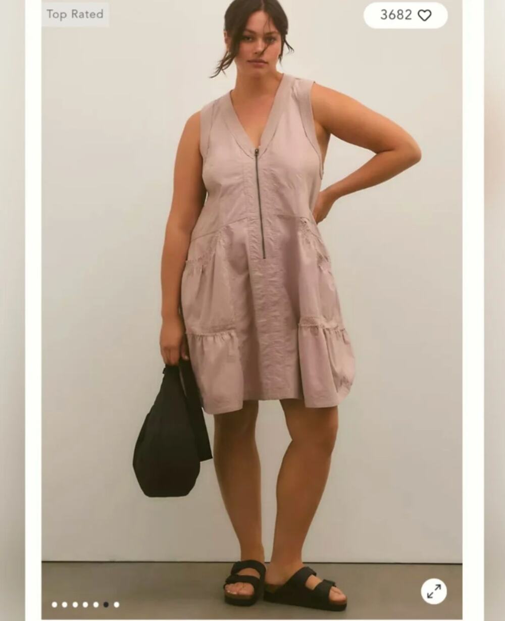 Anthropologie Daily Proctice Trek Utility Dress NWT | Size 3X